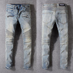 Mens Biker Jeans