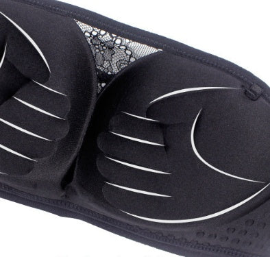 Gathering adjustable strap bra