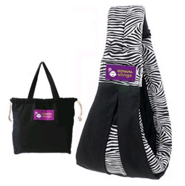 Cotton breathable sling baby carrier baby bag back pocket