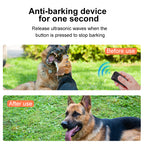 Dog Bark Deterrent Device, Portable Mini Dog Repeller, USB Rechargeable, Anti-barking Training Device With Flashing Light, Small And Exquisite