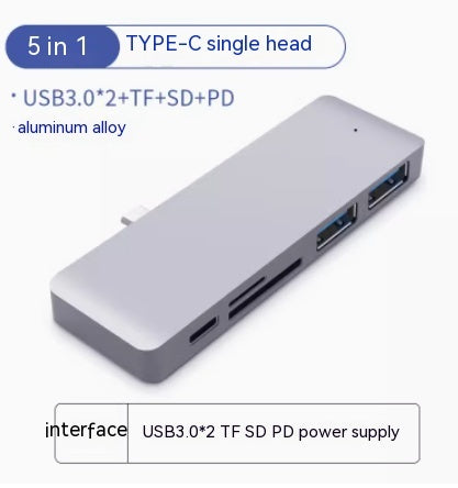 Adapter Multi-port External USB Drive Pad Connects To A Mobile Hard Drive