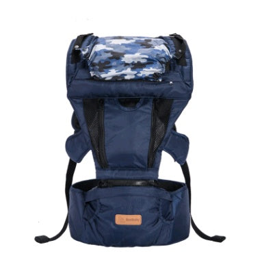 Baby sling multi-function baby waist stool front cross-holding bag four seasons breathable summer back-style holding baby artifact