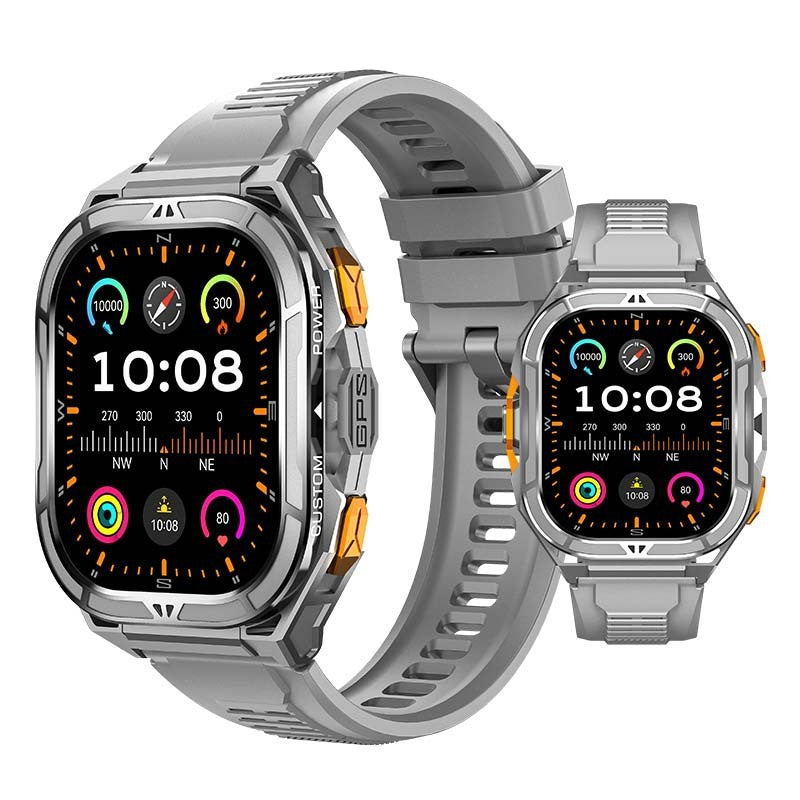 X5 Smart Watch Bluetooth Calling AMOLED Screen GPS