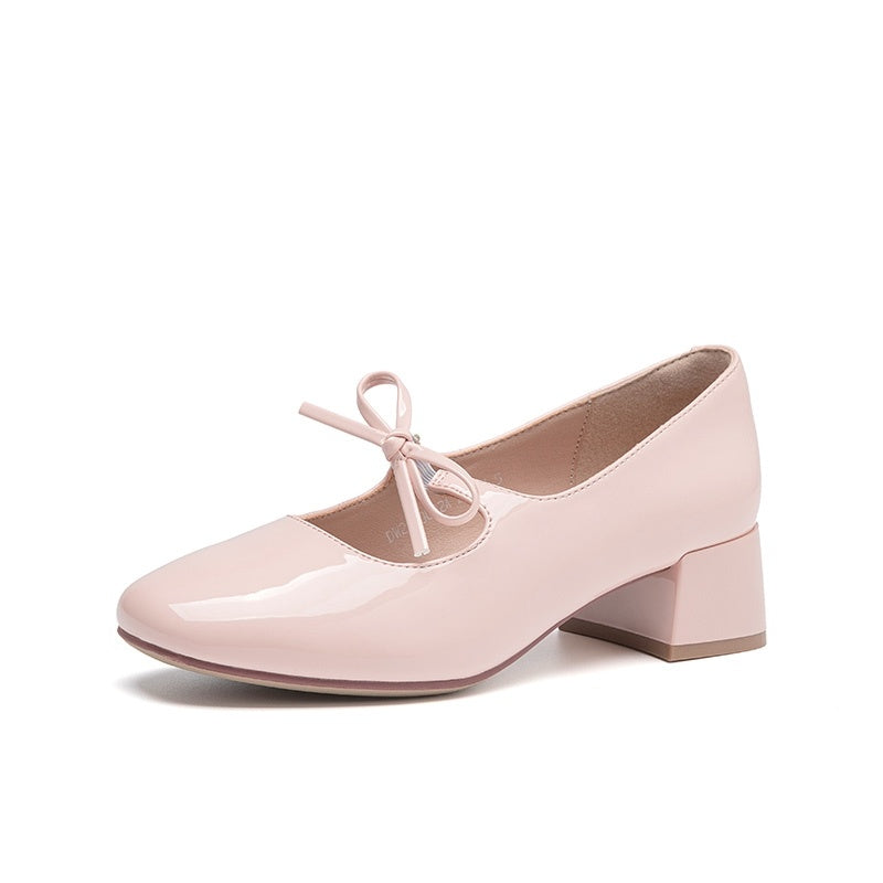Comfortable Soft Soled Bow Mary Jane Shoes
