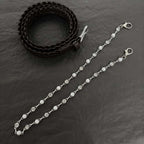 Hand-woven Decorative Pearl Waist Chain