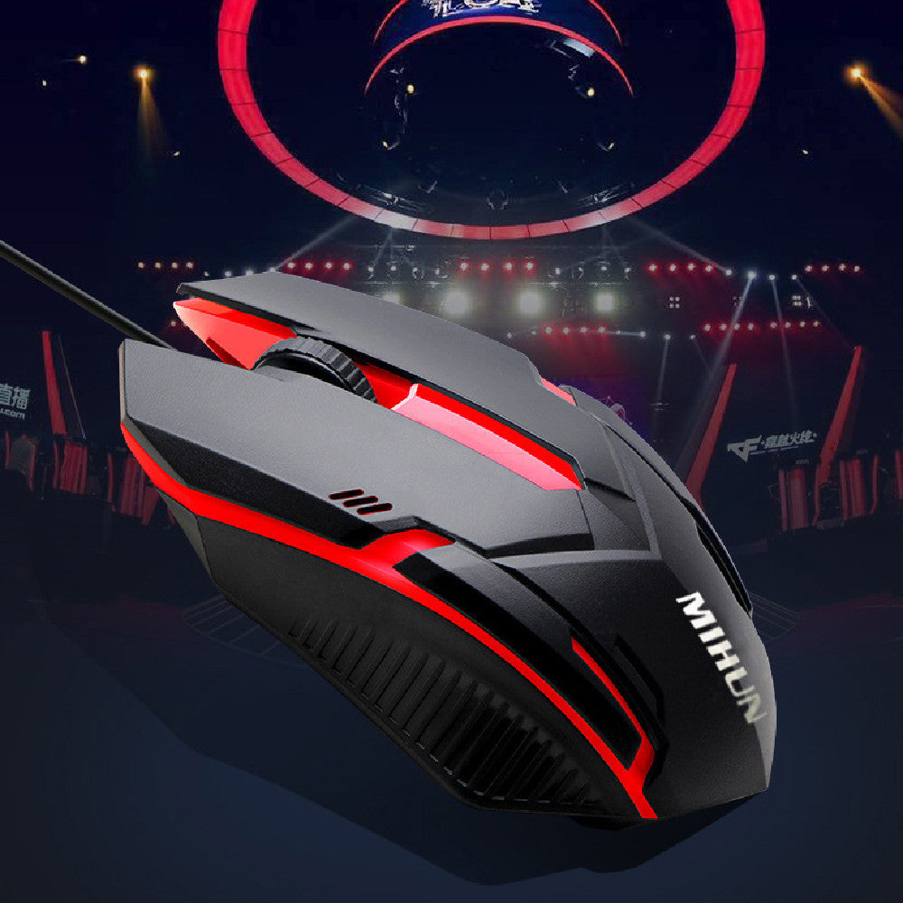 Colorful Luminous Computer Usb Wired Mouse