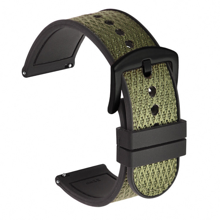 Fashion Minimalist Smart Watch Nylon Silicone Strap