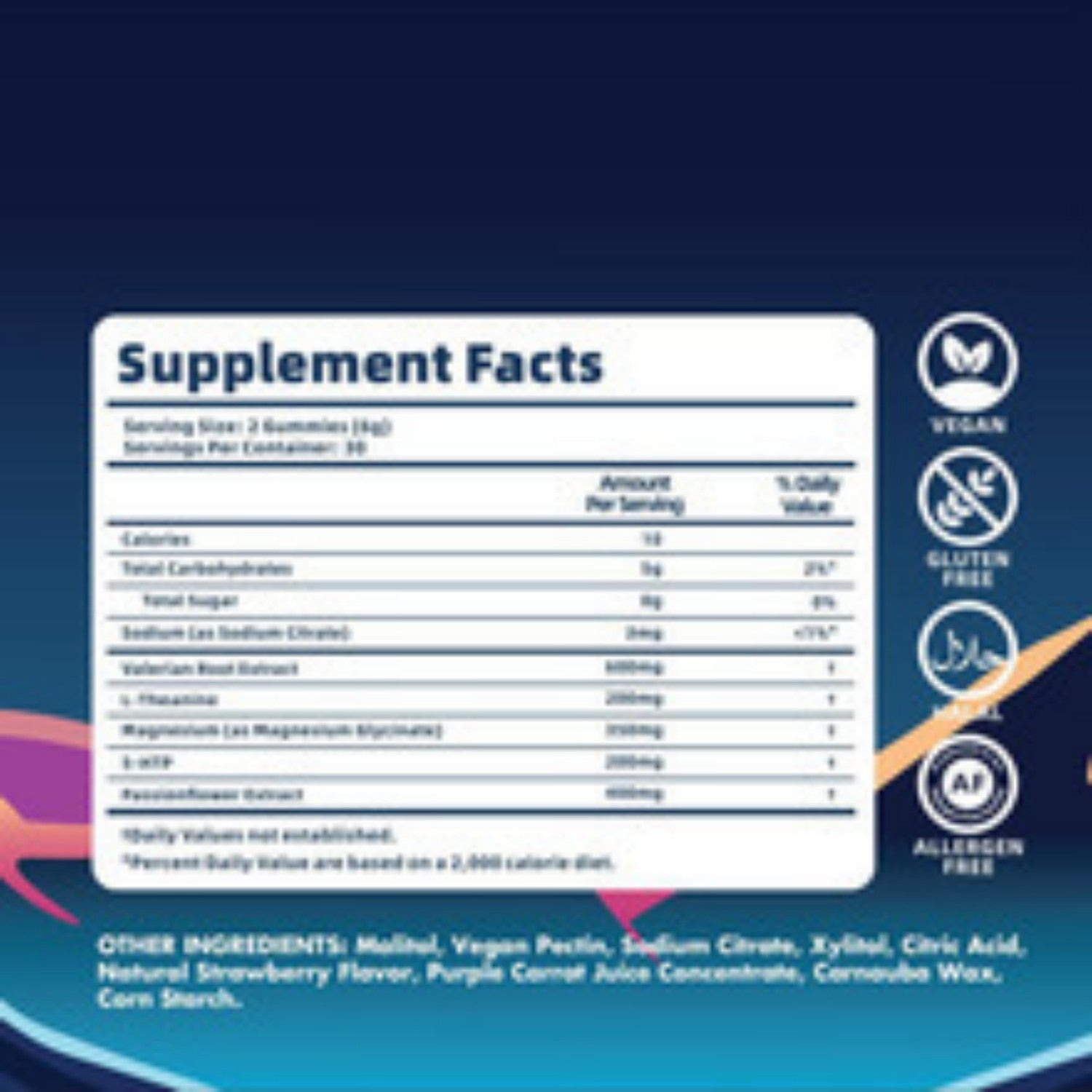 60 Melatonin Gummies Sealed At Room Temperature