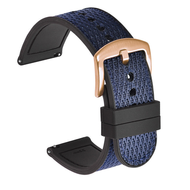 Fashion Minimalist Smart Watch Nylon Silicone Strap