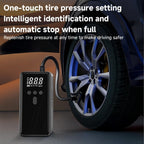 Car Battery Starter With Air Compressor 12V 2000A Car Battery Starter Digital Tire Inflator