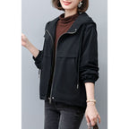 High Cotton Long Sleeve Plus Size Baggy Casual Jacket Women
